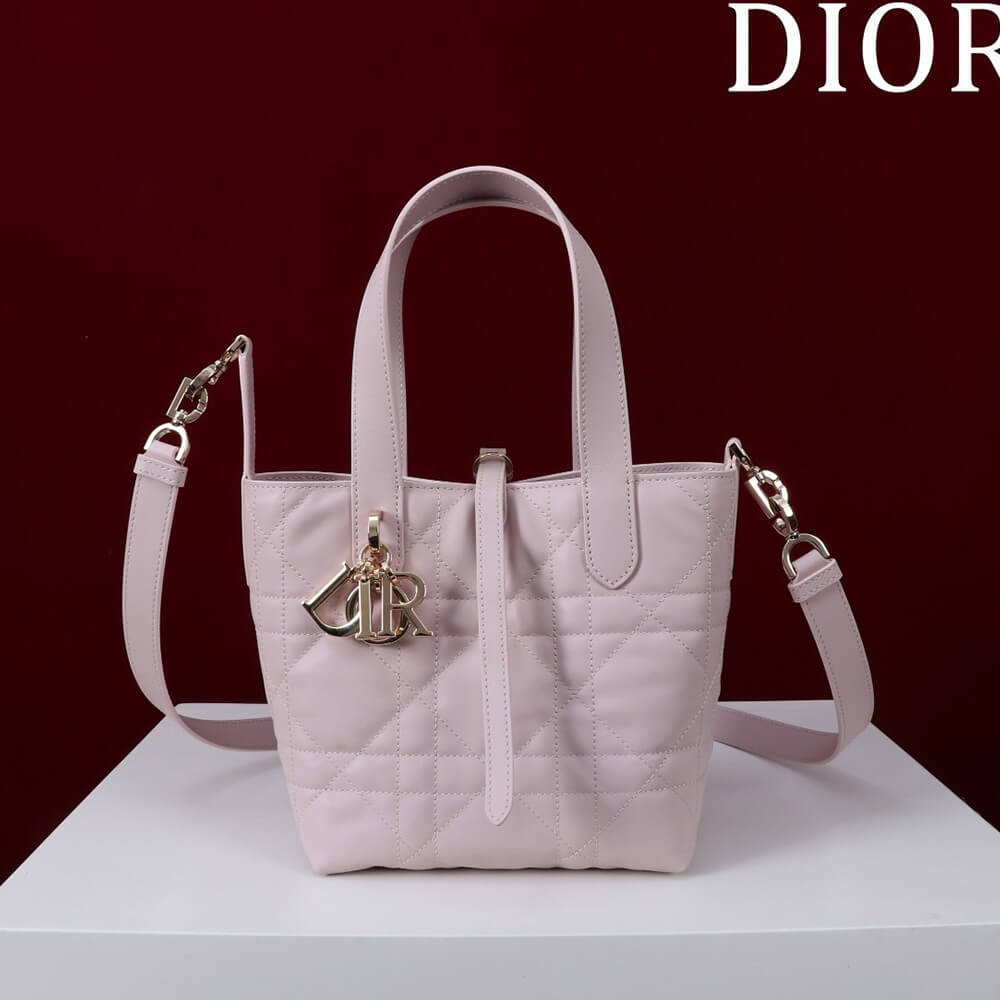 Small Dior Toujours Vertical Tote Bag(high-end grade)