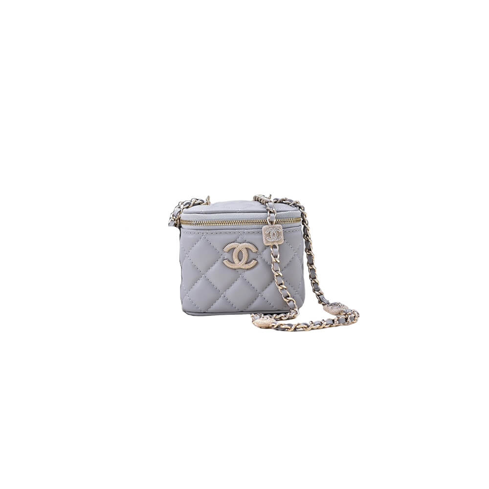 CHANEL Small Vanity with Chain(HIGH-END GRADE)