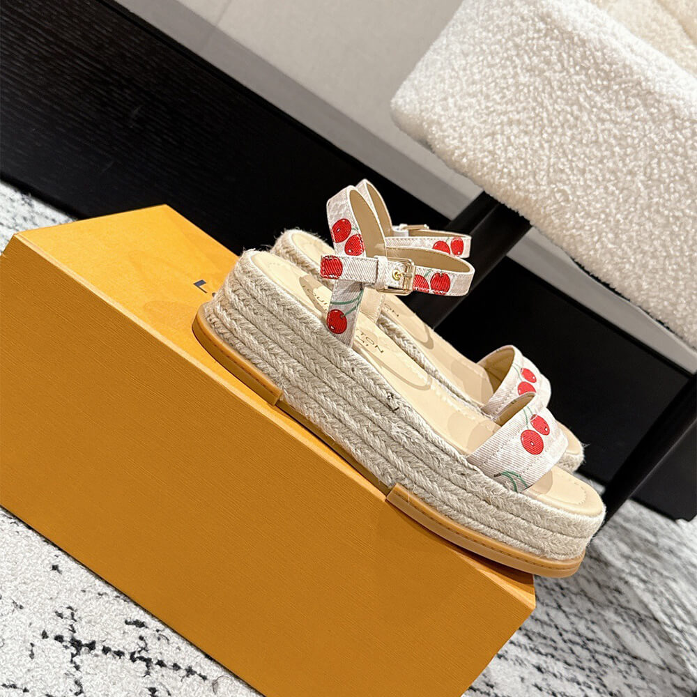 LV x TM Maya Platform Sandal