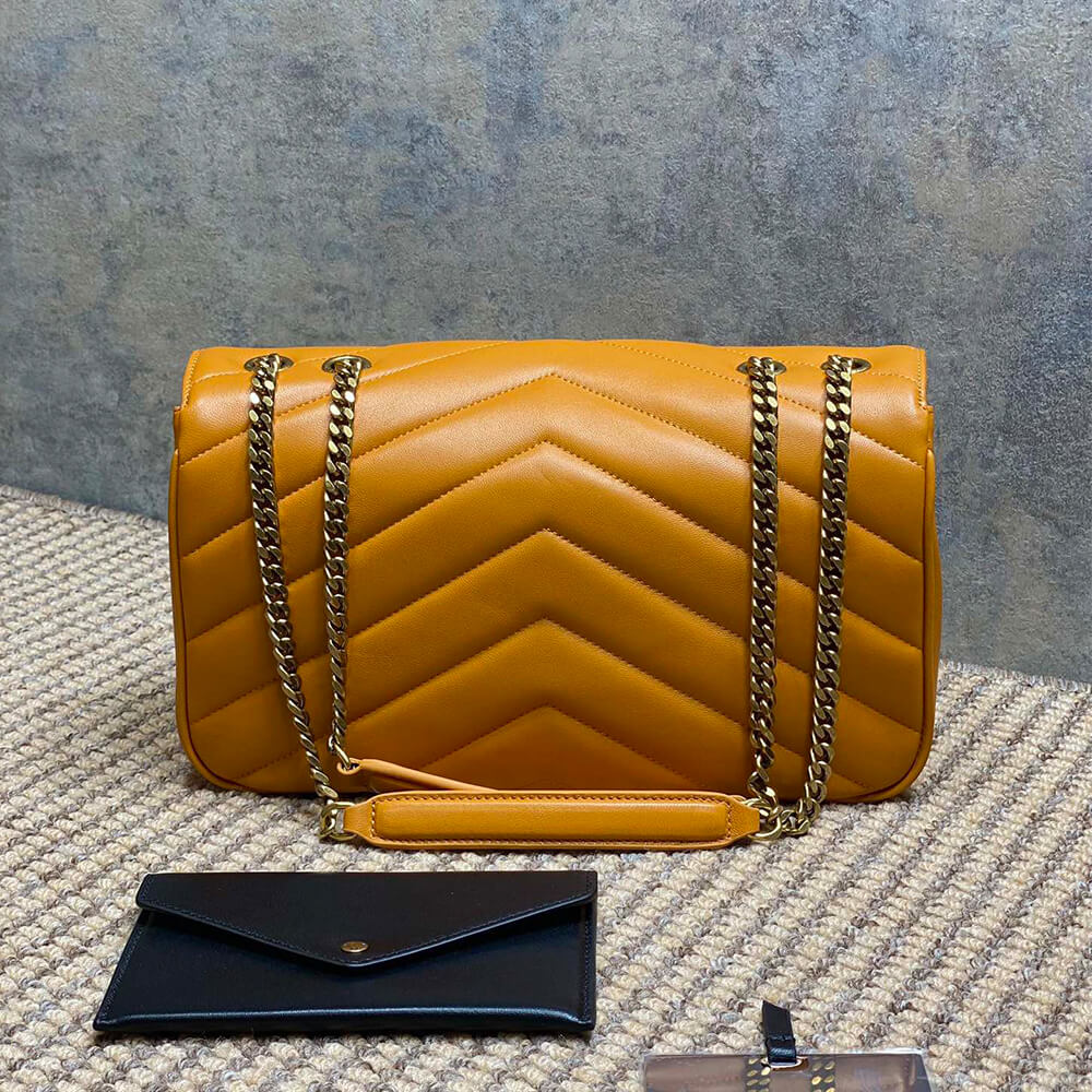 YSL LOULOU medium in MATELASSE lambskin(HIGH-END GRADE)