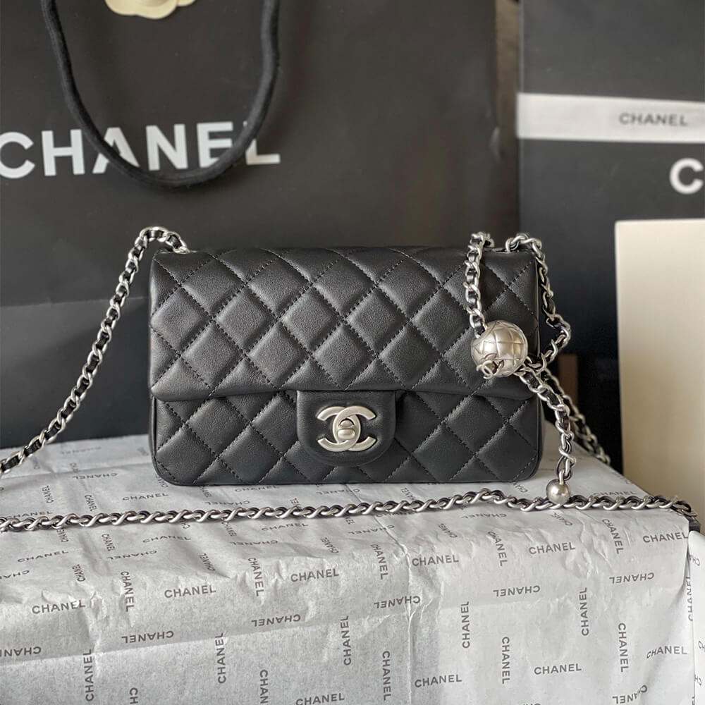 Chanel Pearl Crush Mini Rectangular Flap
