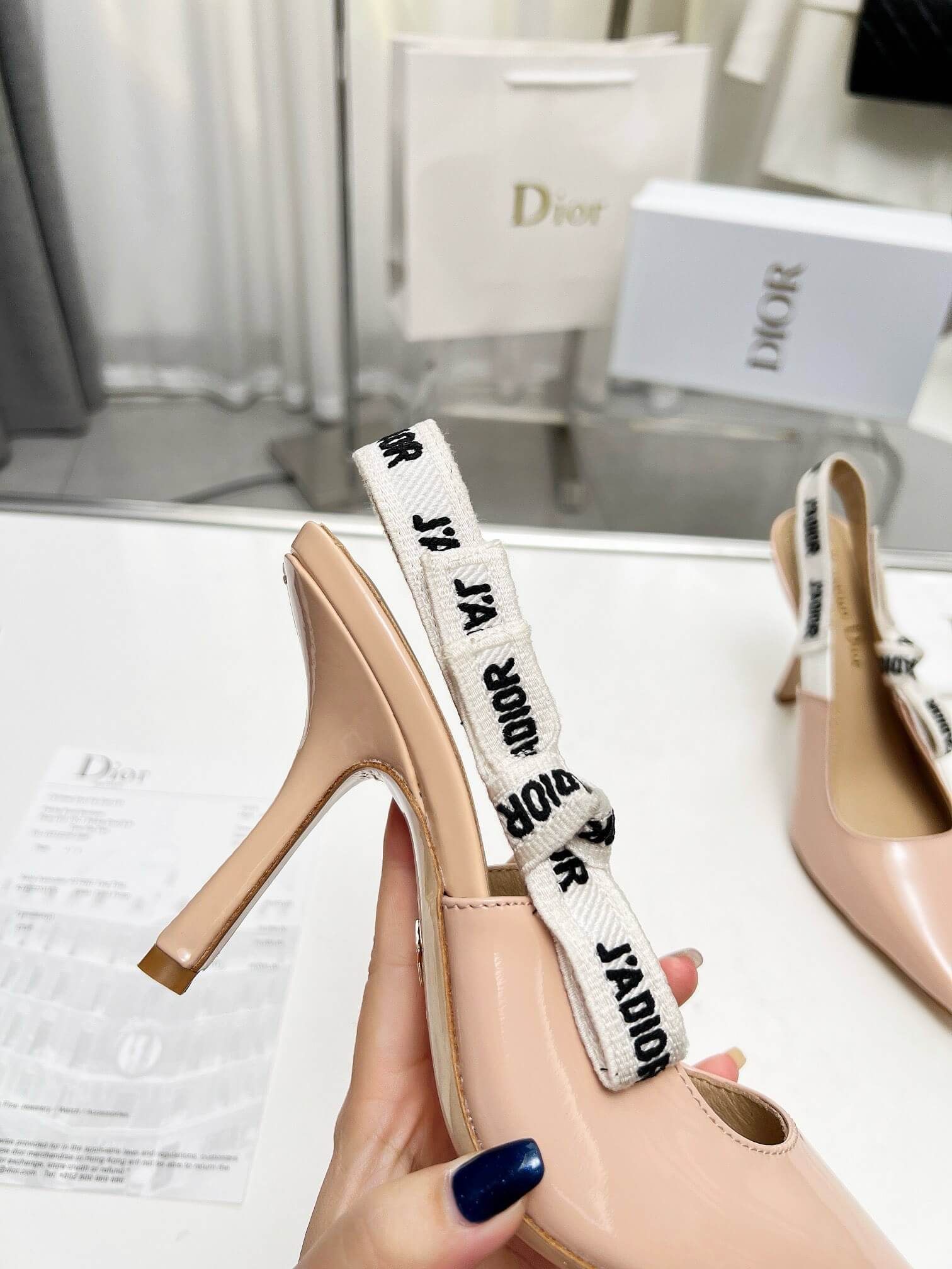 J Adior Slingback Pump