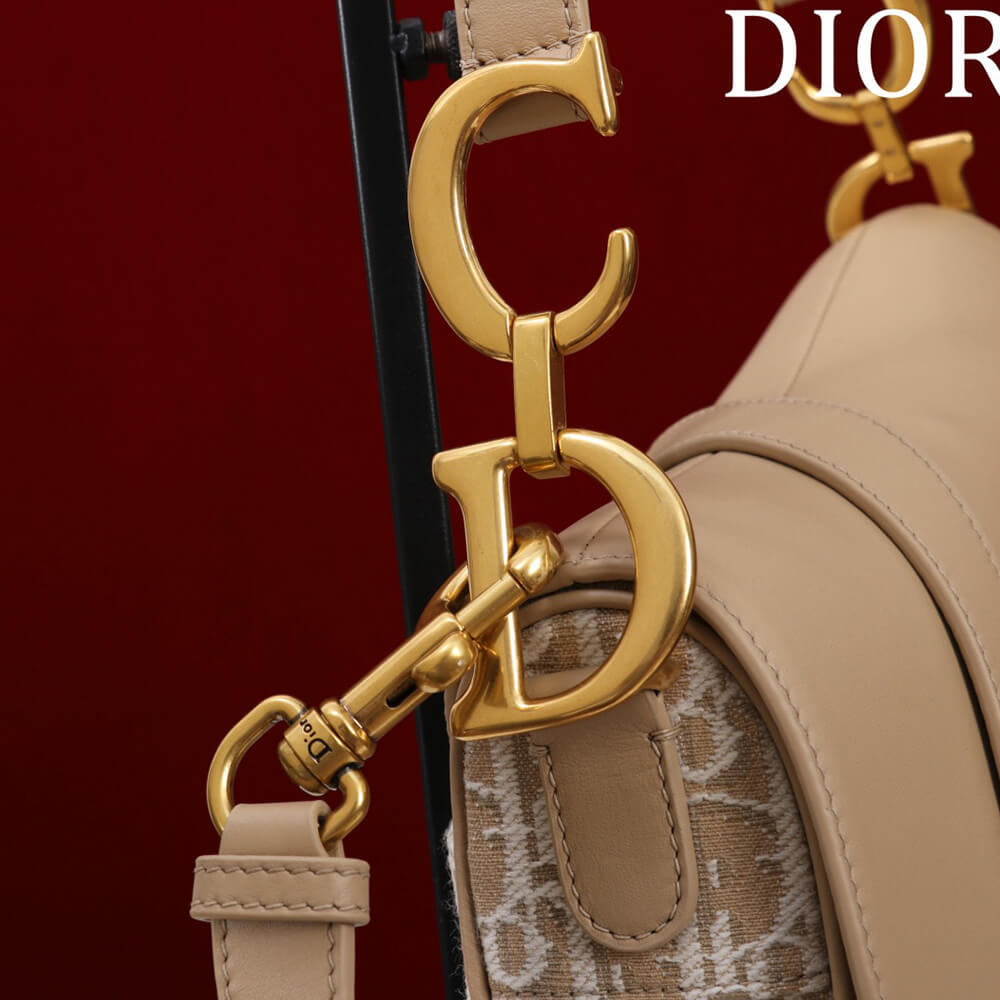 Dior Saddle Bag with Strap(HIGH-END GRADE)