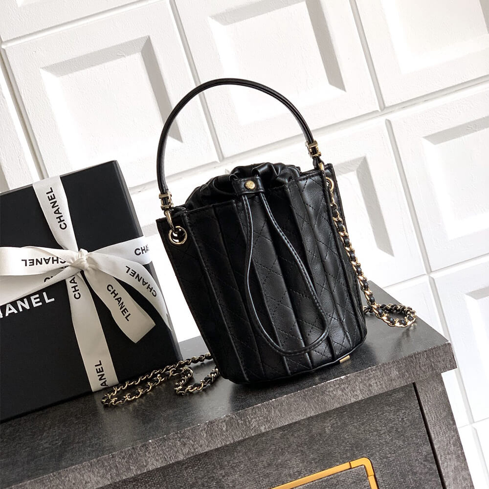 CHANEL Mini Bucket Bag(HIGH-END GRADE)